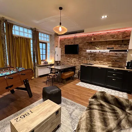 Good Vibes Luxurious Loft In 11th, With Ac & Table Football 公寓