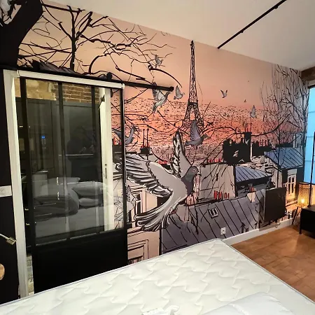 Good Vibes Luxurious Loft In 11th, With Ac & Table Football Apartment *